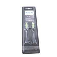 Philips One by Sonicare - 2 Brush Heads - Shadow Black - BH1022/06