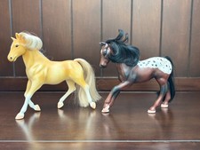 Vintage Grand Champions Bay Appaloosa Prancing Mare Tan Empire Toy Horses