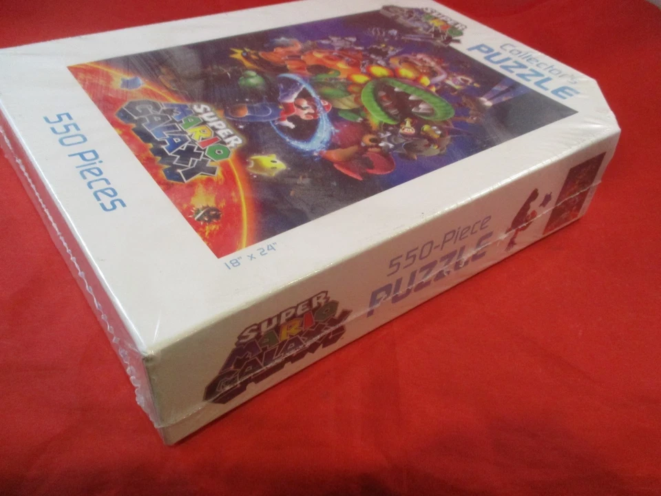 Super Mario Galaxy Nintendo Wii 550 Piezas Puzzle Coleccionista *NUEVO* Foto 4 de 4
