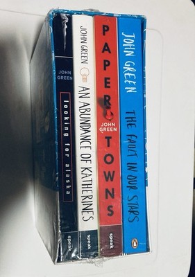 Sealed The John Green Paperback Collection 4 Book Set Fault in Stars Paper Towns