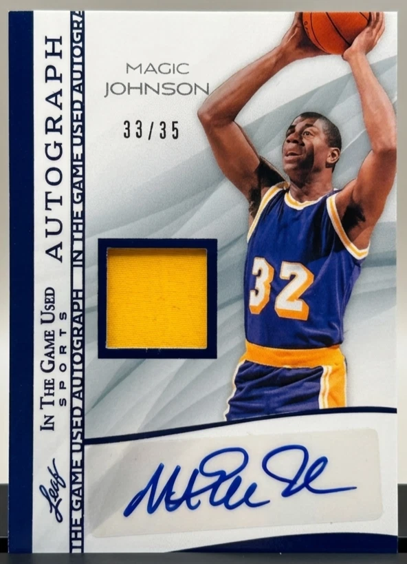 Magic Johnson Basketball Trading Cards Sports Memorabilia for sale