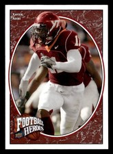 Xavier Adibi 2008 Upper Deck Heroes Rookie Card #200 Virginia Tech Hokies. rookie card picture