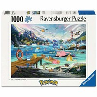 Ravensburger Puzzle Vaporeon And Temperate Marine Pokemon Erwachsene 1000 Teile