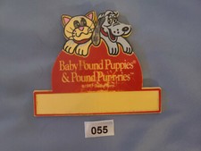 055 Vintage Pound Puppies Name Tag Tonka 1987