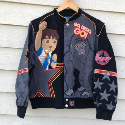 Nickeloden JH Design GO Diego GO Motorcycle Jacket Size 2XL Youth
