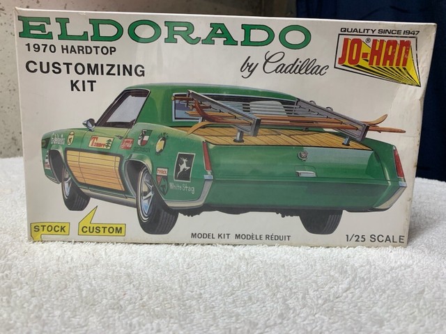 Jo Han 1970 Cadillac Eldorado Hardtop Model Kit 1 25 Scale W Box Read Sc 57g For Sale Online Ebay