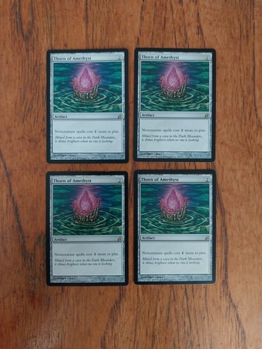 Mtg Thorn Of Amethyst x 4 Magic The Gathering Cards - 第 1/2 張圖片