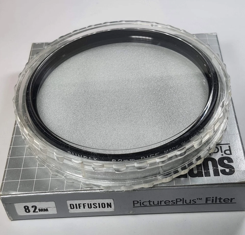 82mm Diffuser Glass Lens Filter 82 mm Diffused Soft Softer Look Diffusion Sunpak - Image 2 of 4