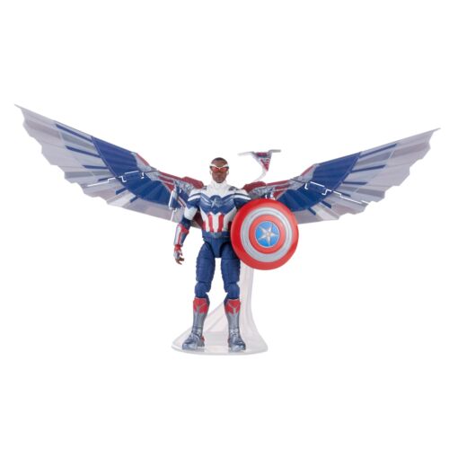 Marvel Legends Avengers Disney Plus Series BAF Falcon Wings Set Of Seven Action - Picture 2 of 2