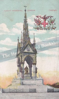 Albert Memorial London Crested Gottschalk, Dreyfuss & Davis unbenutzt P/Karte um 1910