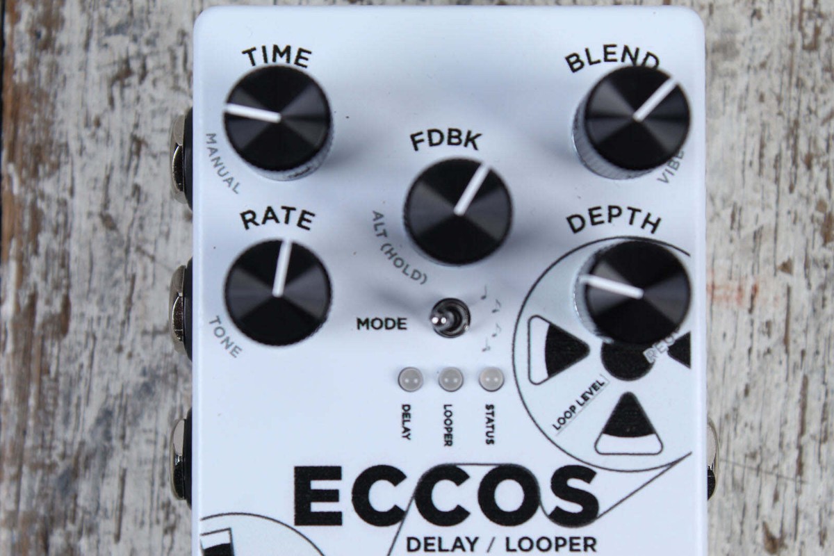 Keeley ECCOS Delay / Looper Pedal Electric Guitar Delay and Loop