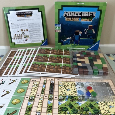 Minecraft Builders Biomes Gioco da Tavolo Ravensburger 2019 gioco da tavolo  miniera scatola artigianato 4005556261321 