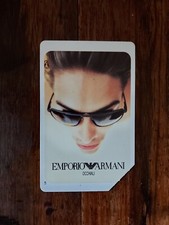 SCHEDA TELEFONICA TELECOM EMPORIO ARMANI OCCHIALI - LIRE 5.000 ANNO 1999