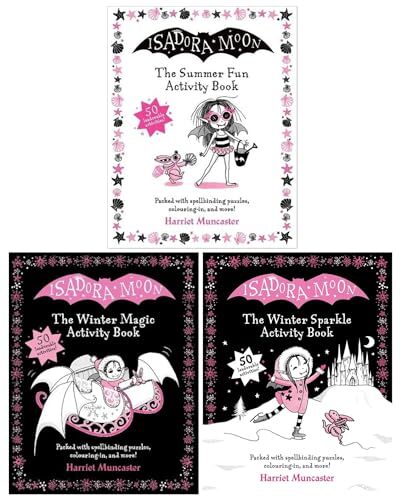 Isadora Moon The Winter Magic & Summer Fun Activity 3 Books  | Harriet Muncaster