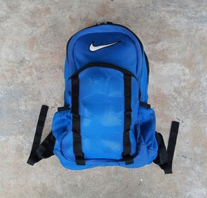 blue mesh nike backpack