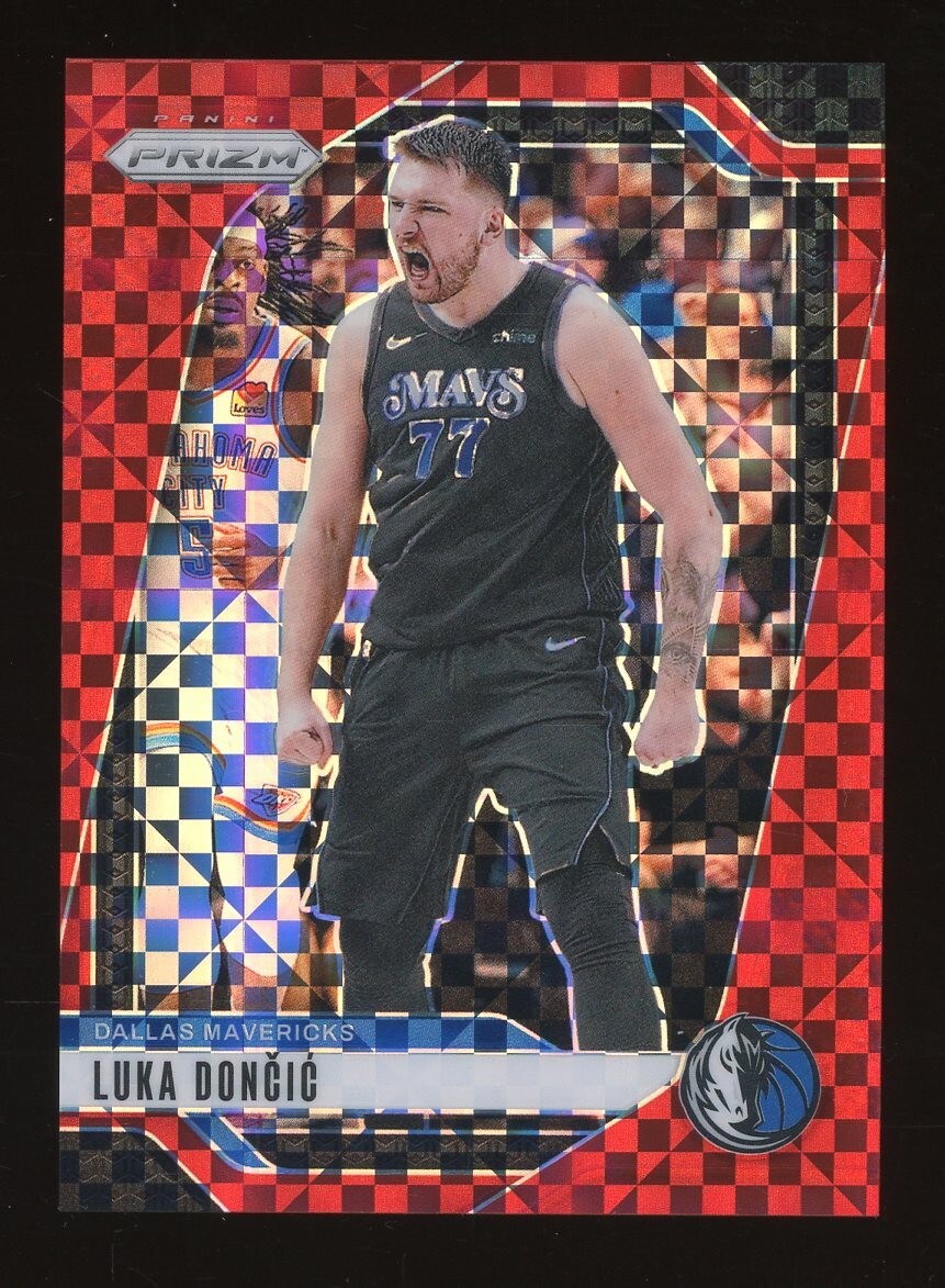2024-25 Prizm Red Power #89 Luka Doncic Mavericks 35/75