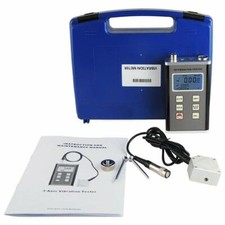 Digital Vibration Tester Meter Gauge Data Logger 3 Axis Piezoelectric Vibrometer