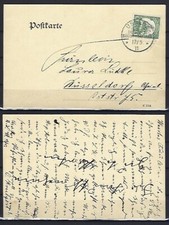 S9-DK-230)) DSWA Postkarte Usakos-D&uuml;sseldorf 1911