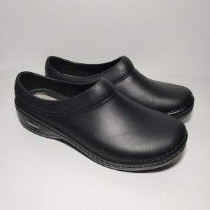 Landau Footwear Comfort Clogs Mens 8 Women S 10 Black Nursing