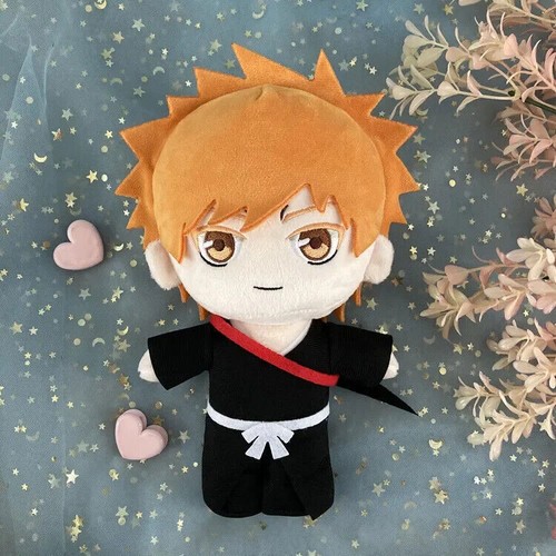 Anime BLEACH Plush ToysKurosaki Ichigo Kuchiki Rukia Cosplay Stuffed Doll - Picture 25 of 32