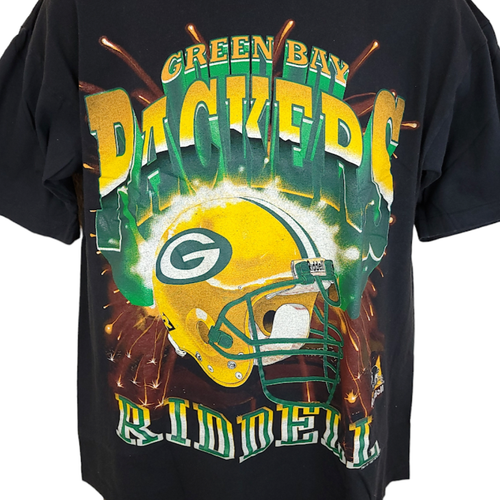 Green Bay Packers T Shirt Vintage 90s NFL Football Made In USA Size Medium