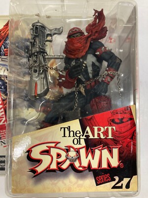 The ART of Spawn シリーズ27 Spawn フィギュア Art of Spawn Series 27 Desert Warrior Spawn Issue 131 Amricons