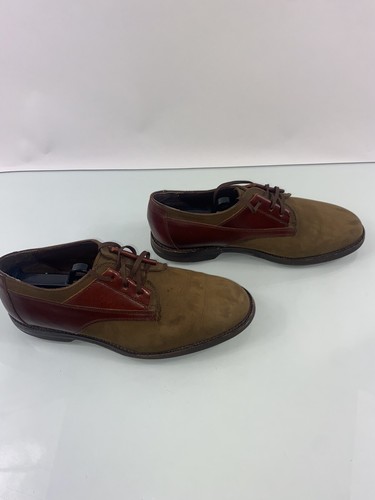 Zapatos de vestir informales de cuero marrón para hombre J Murphy by Johnston & Murphy 8,5 - Imagen 2 de 6