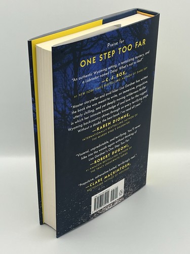Lisa Gardner - One Step Too Far - SIGNED 1st Edition HC/DJ 2022 - Picture 2 of 5