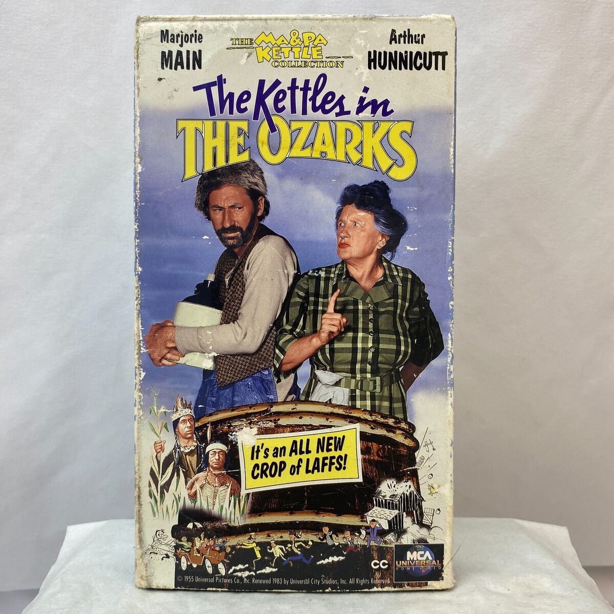 (未使用･未開封品)Ma & Pa Kettle at Home [VHS] The Kettles In The Ozarks VHS - The Ma & Pa Kettle