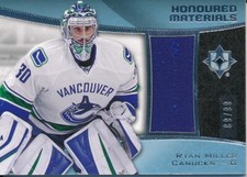 2015/16 Ultimate Collection HM-RM Ryan Miller Honoured Materials Insert