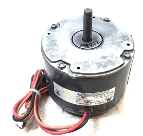 Emerson K55HXPSS-7299 Condenser Motor 1/5 HP 208-230V 1075 RPM used #ME872B