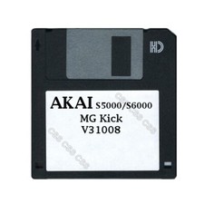 Akai S5000 / S6000 Floppy Disk MG Kick V31008