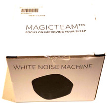 Magic Team White Noise Machine, White, MWN-B2 with 40 Natural Soothing Sounds