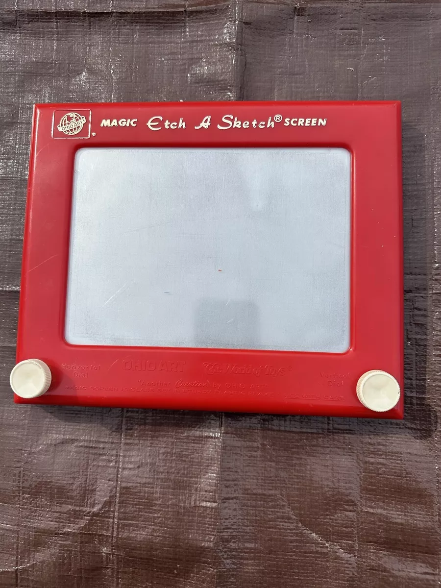 Ohio Art The World of Toys No. 505 Etch-A-Sketch- Magic Screen Red