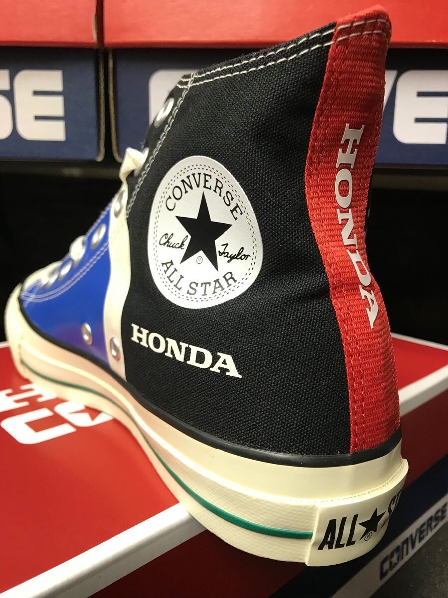 US9.5'】Converse All Star Honda RS Hi 31310170 Black Men 2023