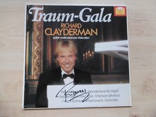 Richard Clayderman Autograph Signed LP Cover "Dream Gala" Vinyl