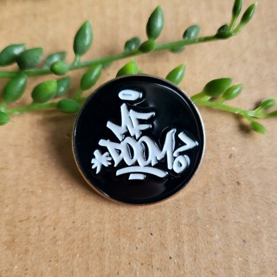 MF Doom Enamel pin badge - Doomtree Hip Hop Rapper Metal Pin Gift | eBay UK