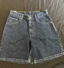 Vintage NWT Levis 550 Jean Shorts Red Tab Junior 7 Relaxed Fit 1 Tag Missing