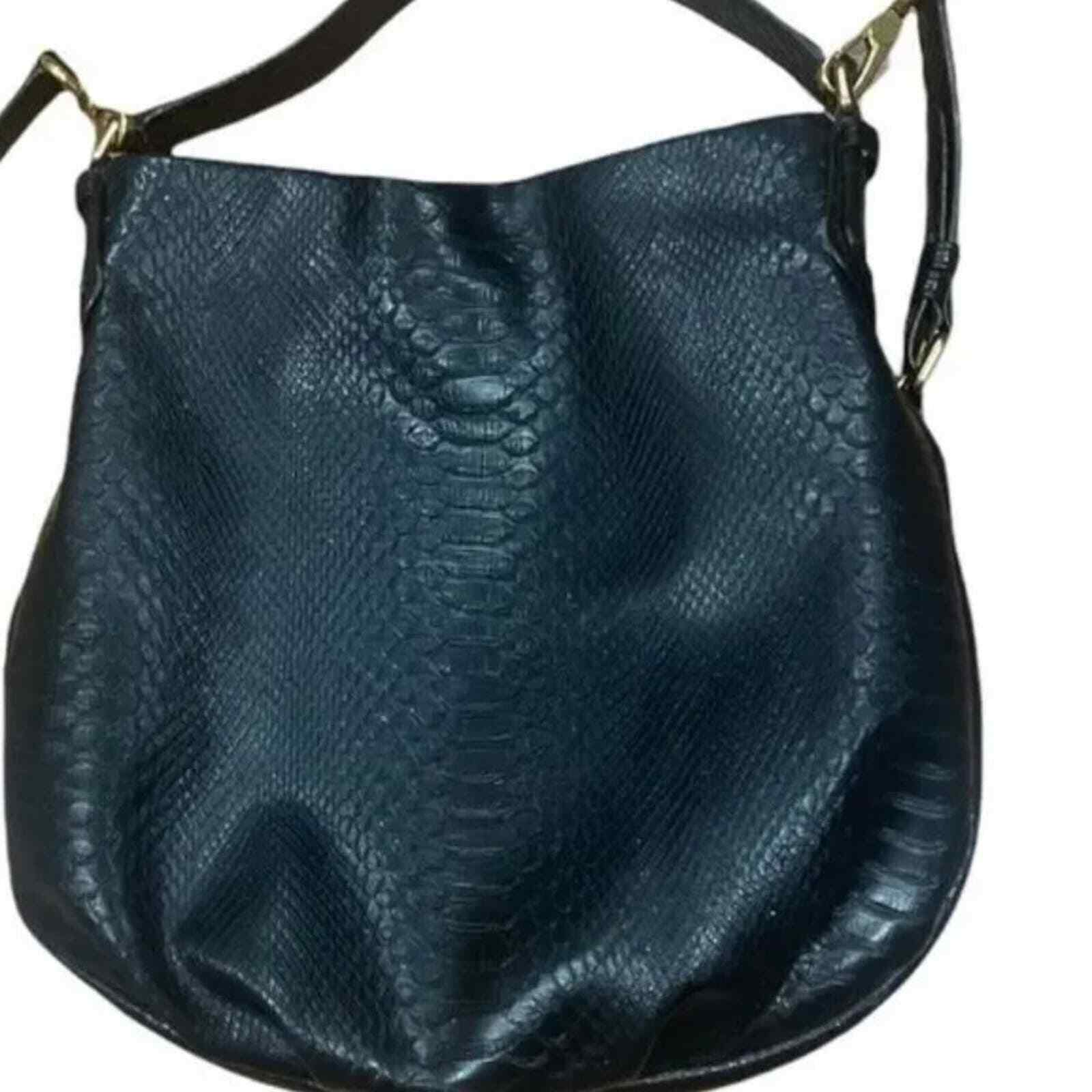 MARC BY MARC JACOBSs Black Embossed Python Leathe… - image 4