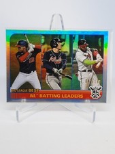 2021 Topps Big League Baseball NL BATTING LEADERS FOIL 042/199 #246