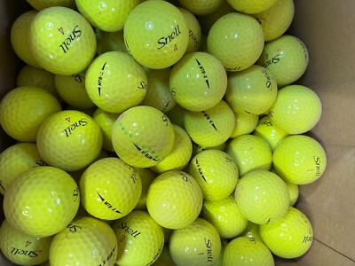 40 B GRADE YELLOW SNELL LAKE GOLF BALLS **STOCK CLEARANCE** MTB-X, MTB  BLACK ETC UK