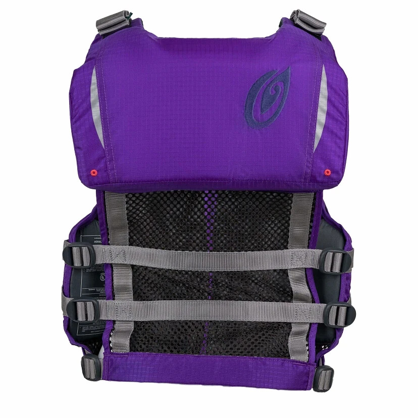 Old Town Solitude Men's PFD Life Jacket (GRAPE, L/XL) Life Preserver Marine Lake