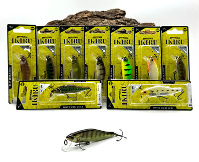 Spro Ikiru Flat Jerk 65FS 6,5cm 7g 10 Farben Wobbler Hardbait jerkbait DA SALE
