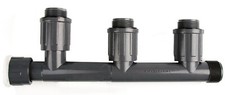 Rain Bird 1300 PVC Series Manifold 3 Outlets 1"