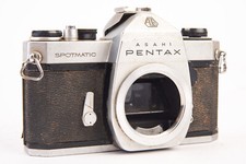 Asahi Pentax Spotmatic SP 35mm SLR Film Camera AS-IS for Parts or RepairV16