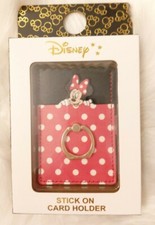 ?New Disney Minnie Mouse Stick On Card Ring Holder Phone Card Holder Primark?