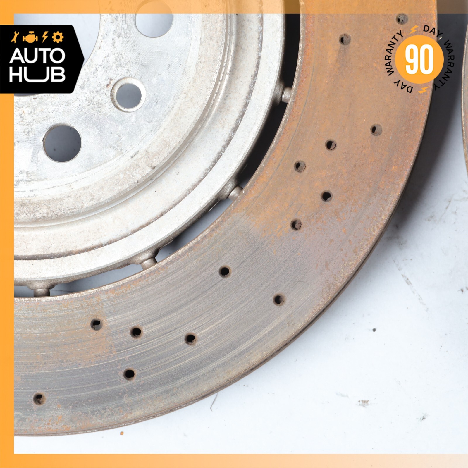 14-24 Maserati Quattroporte M156 Front Brake Rotors Disc Left & Right Set OEM