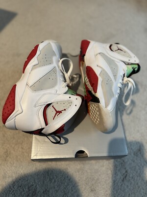 Air Jordan 7 Retro 2015 Hare Size 8.5 304775125 White Orange Red