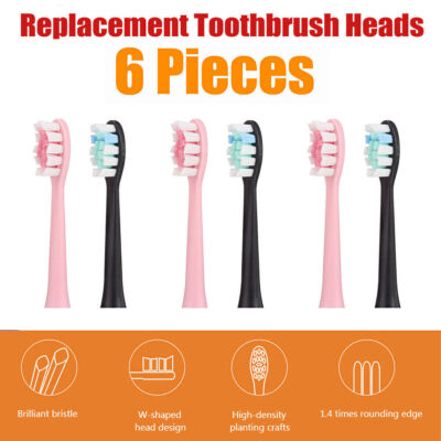 6pcs Ersatz Zahnbürstenköpfe kompatibel für Oclean One/SE/SE+/Air/X 99 1