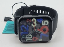 Welly Merck Smart Watch Fitness Tracker Black Touch Screen Pedometer Monitor